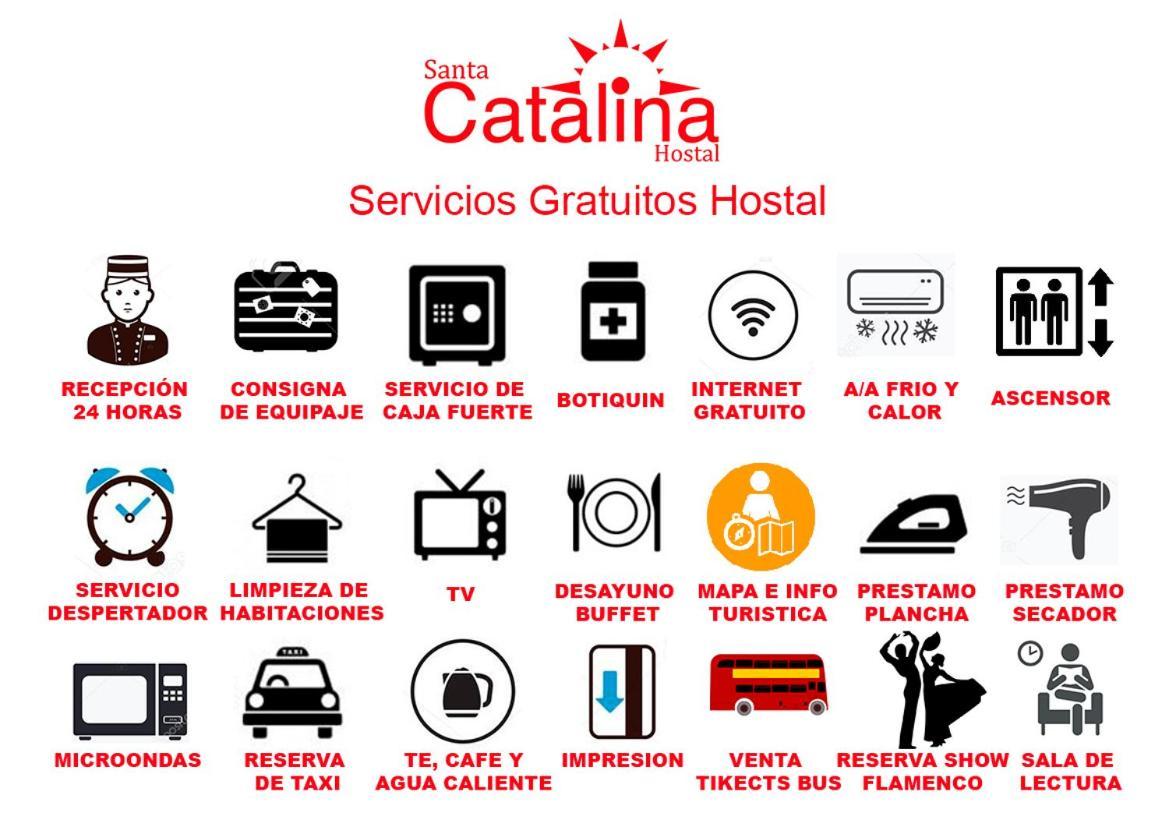 Hostal Santa Catalina Seville Exterior photo